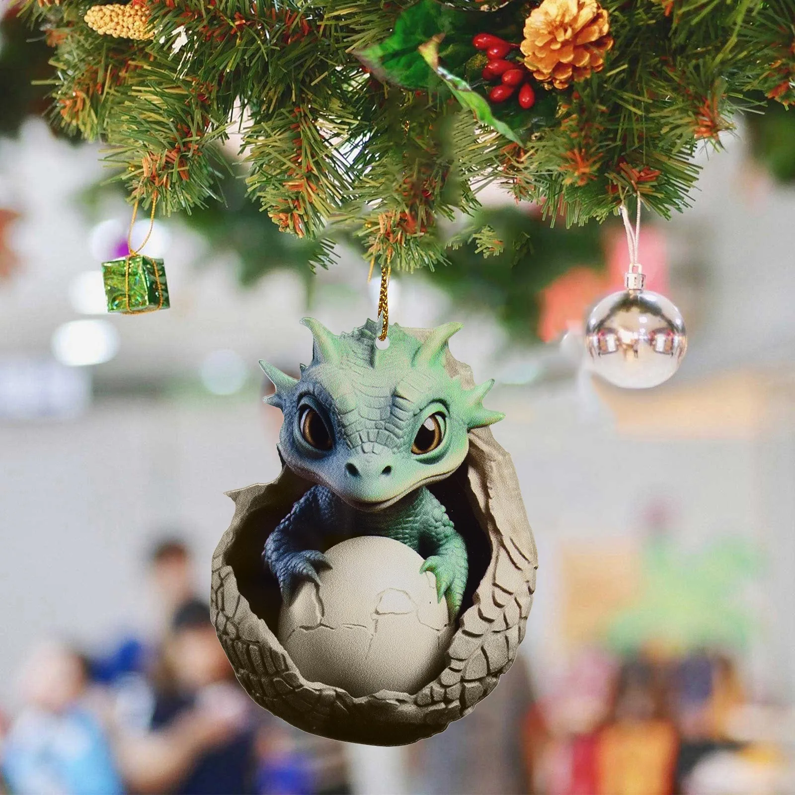 Красочный декоративный кулон в виде динозавра украшение для праздника подвески