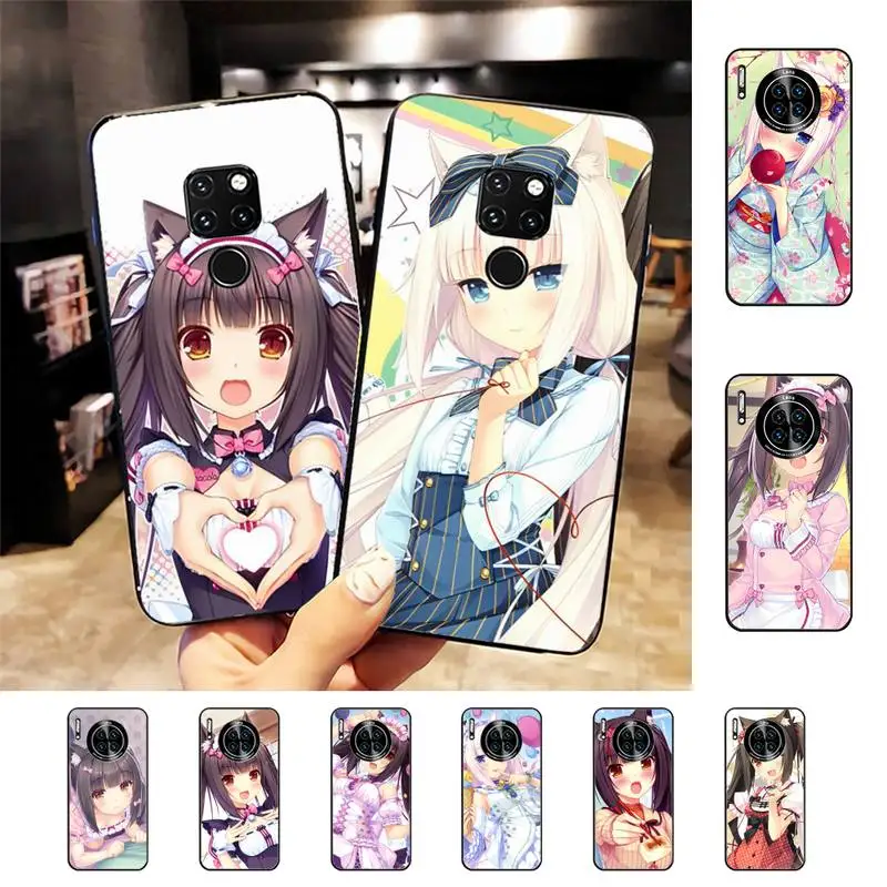 

Nekopara Phone Case for Huawei Mate 20 10 9 40 30 lite pro X Nova 2 3i 7se