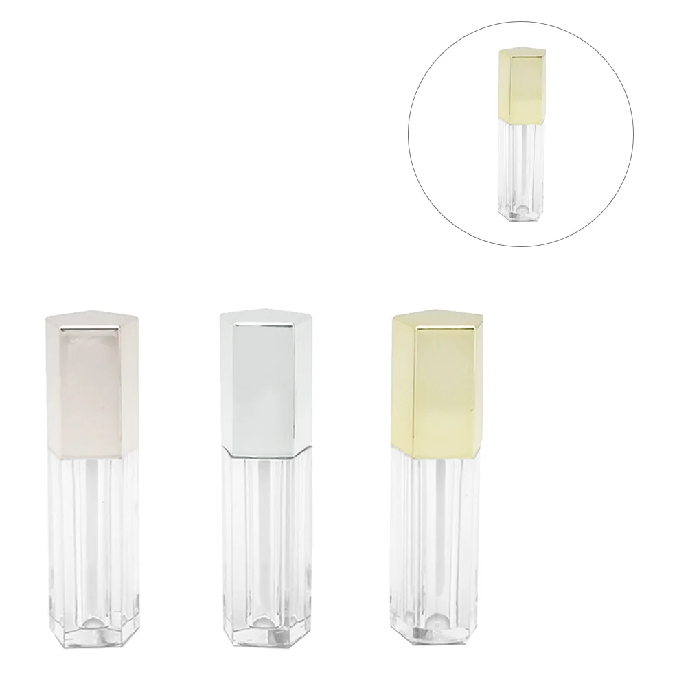 

Lip Gloss Diy Empty Lipstick Tube Bottles Bottle Oil Container Tubes Manual Wand Refillable Samplecontainerssquare Vials Boxes