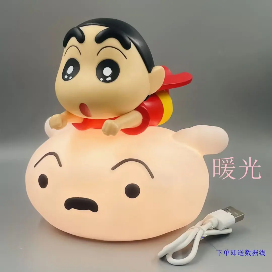 Фото Ночник Shin-Chan Nohara Shiro, модный декор, украшение для комнаты, коллекционный подарок №1
