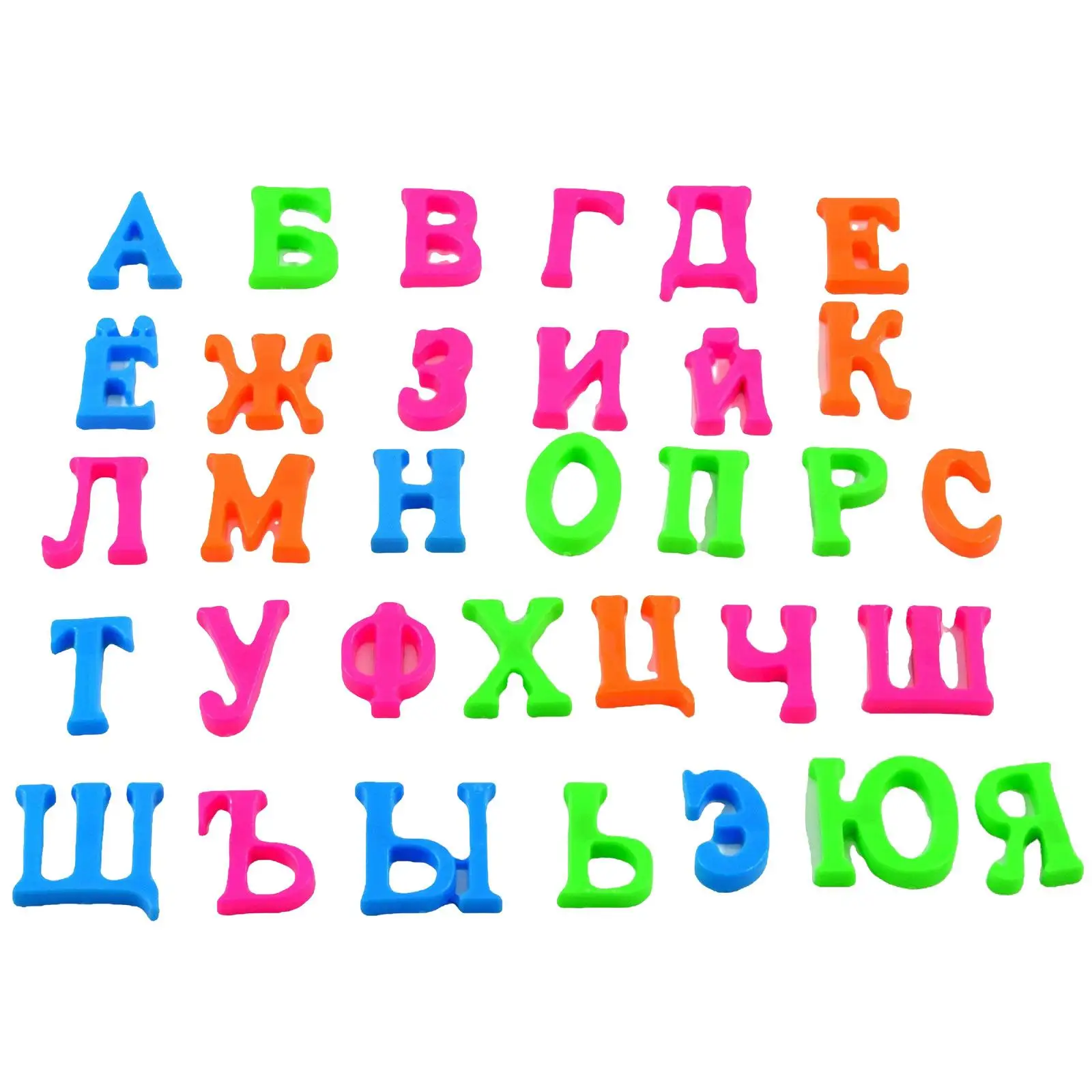 

Russian Letters Magnetical Toys 1 Set Refrigerator Stickers for Baby Kindergarten Kids
