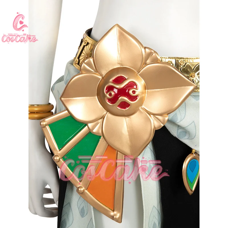 Новая юбка для косплея Riju костюм Зельды комплект из ожерелья топа и юбки легенды