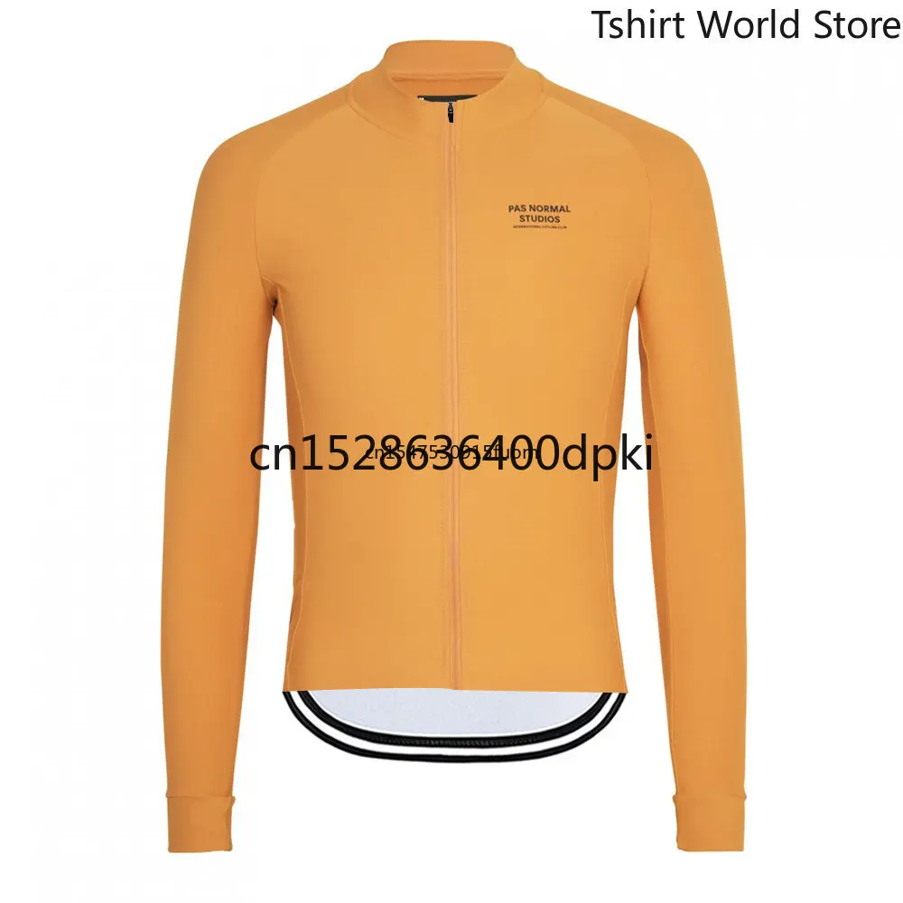 

Spring Autumn Cycling Jersey Mens Long Sleeve MTB Sport Riding Shirt Fast Drying Cycle Wear Clothes Maglia Da Ciclismo
