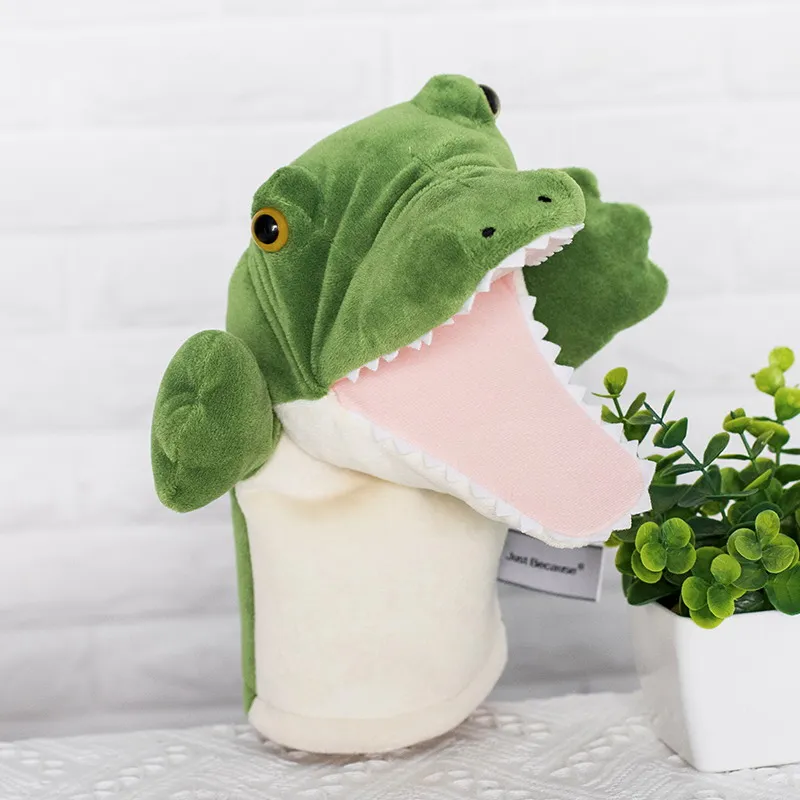 Плюшевые животные крокодил ручная кукла-кукла куклы для игр подарки детей 28 см |