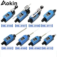 limit switch me 8108 me 8108 rotary adjustable roller lever arm mini limit switch tz ac 250v 5a no nc 8107 8104 8111 8112 9101