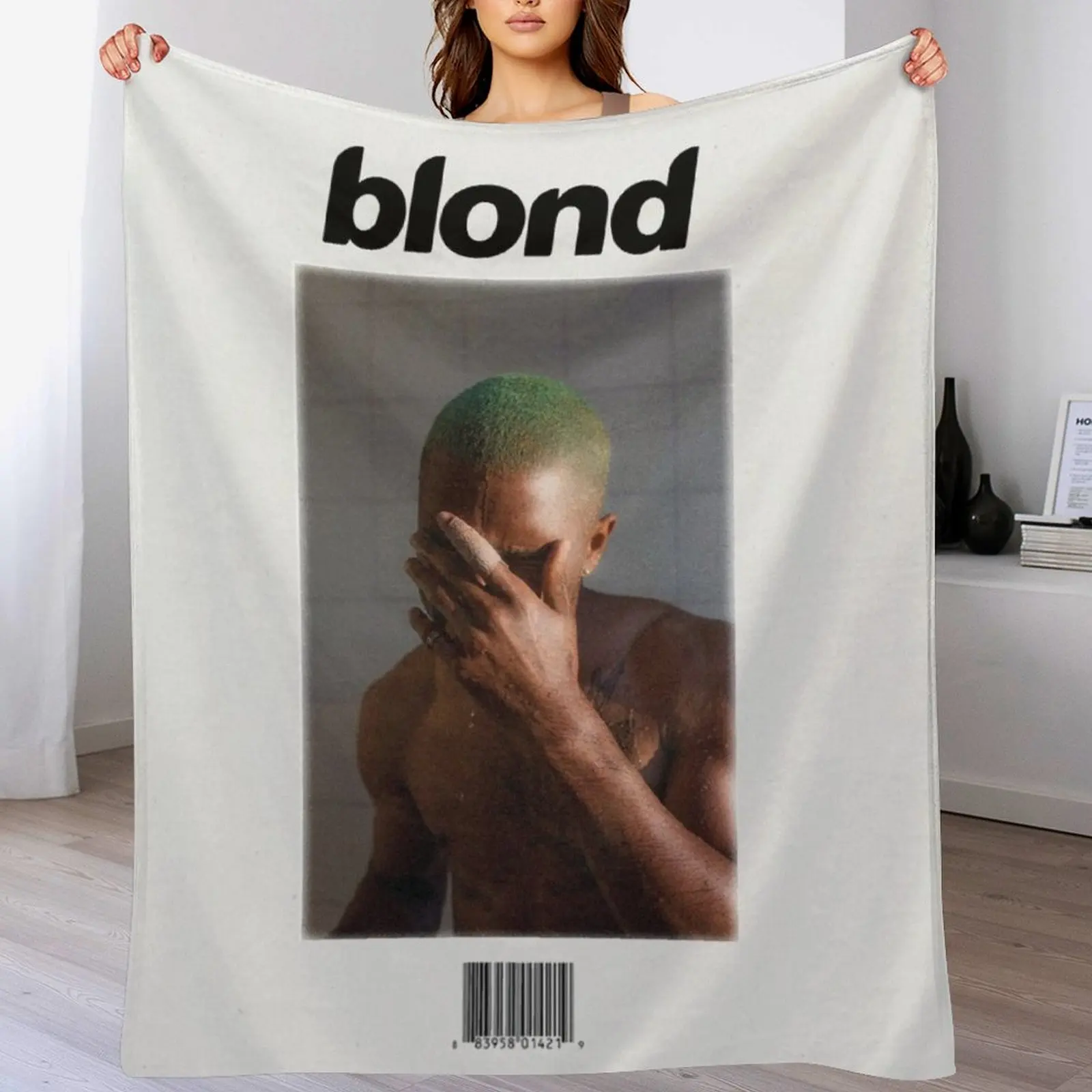 Блондинка Фрэнк Океан Альбом Зернистое Винтажное Ретро Пледы Тонкие Одеяла