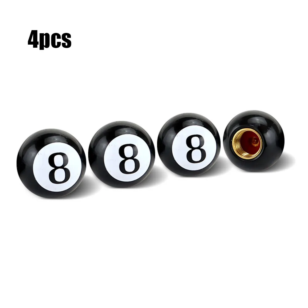 

Brand New Valve Cap Car Tires Alloy+rubber Anti-rust Black Car Accessories