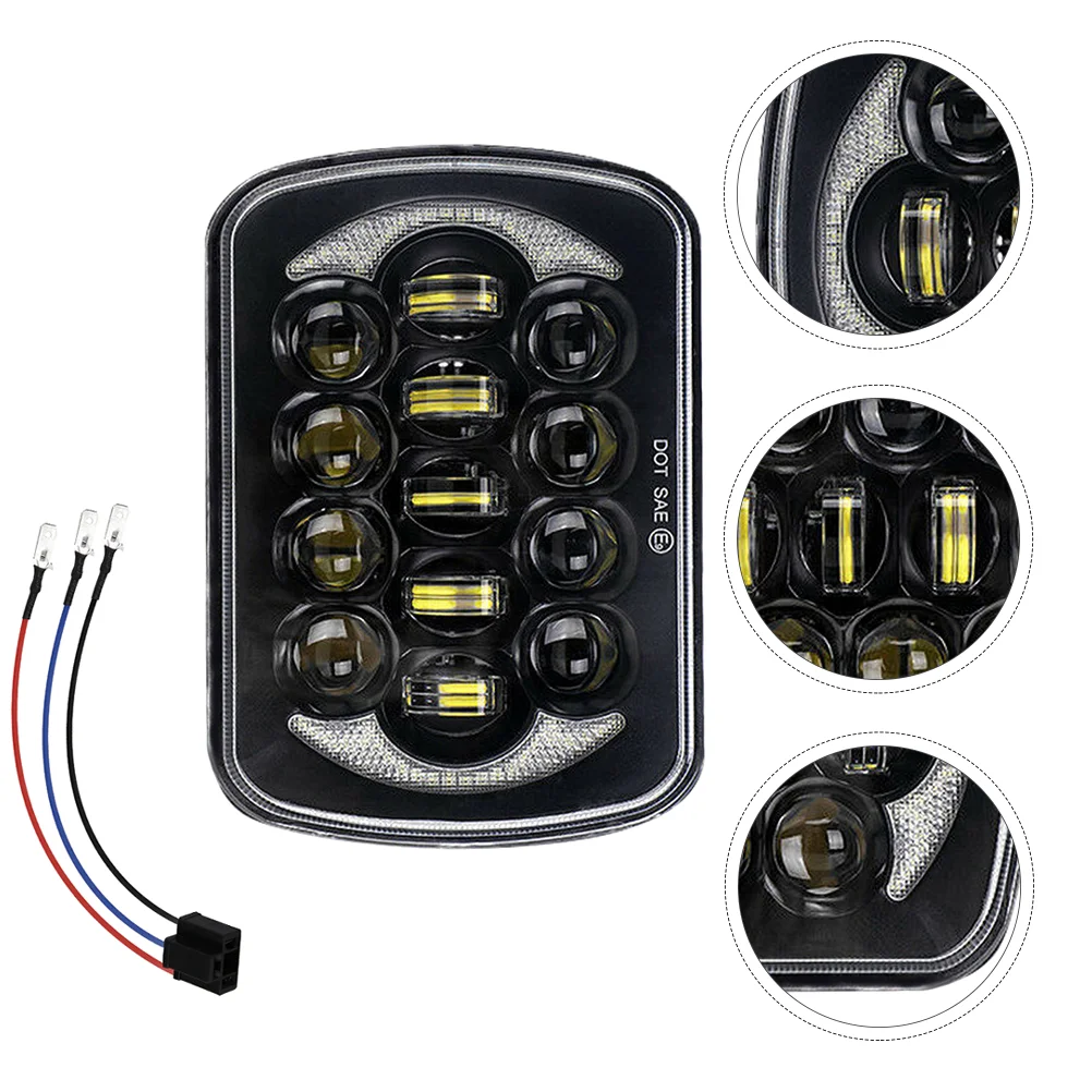 

1Pc Energy Saving Waterproof LED Headlamp Vehicle Driving Light Vehicle Headlight