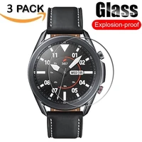 3 pack for samsung watch 3 45mm41mm screen protector tempered glass on samsung galaxy watch 3 45mm 41mm film protection foil