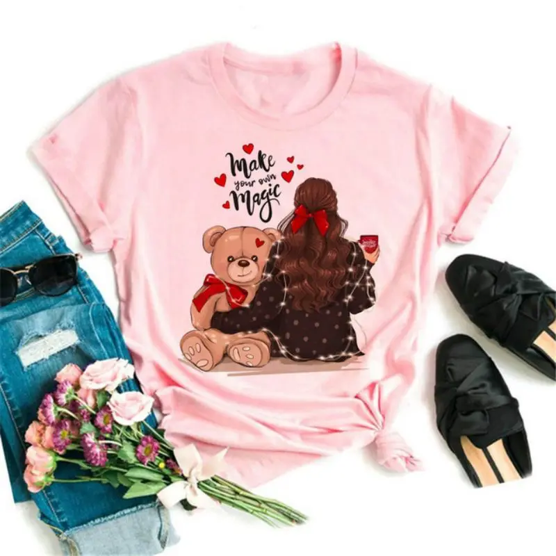 

Novelty of Christmas 2022 Fashion Women's T-shirt Loose Casual Oversize Shirt Harajuku Fashion Christmas Dress XXS-6XL