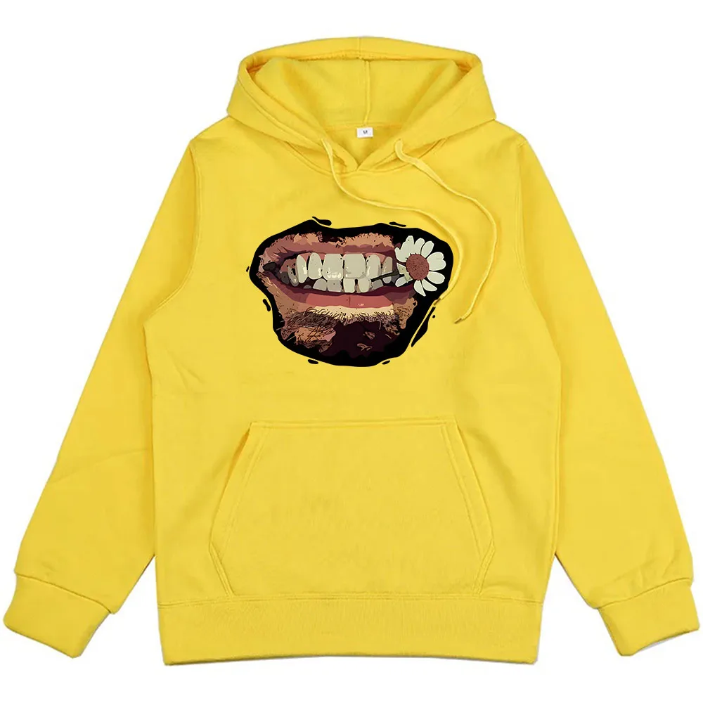 Мужская одежда толстовки Hozier Unreal Unearth Tour 2024 пуловер с мультяшным графическим