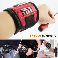 magnetic wristband strong magnet portable wristband magnet electrician tools bag screws drill holder car repair tool belt