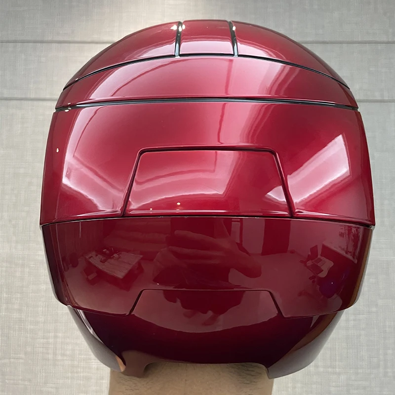 Marvel Cosplay Iron Man MK5 Helmet 1:1 Electric Multi-piece Opening and Closing English Voice Remote Control Role-playing |