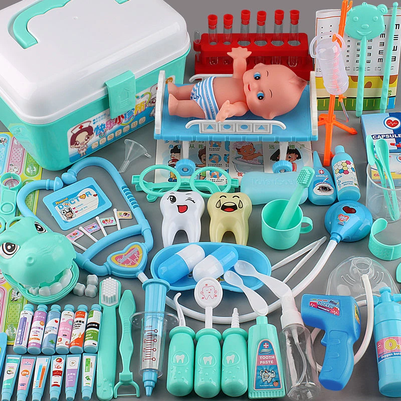 Hospital Accessorie Medical Kit Nurse Tools Bag Toys Children Gift