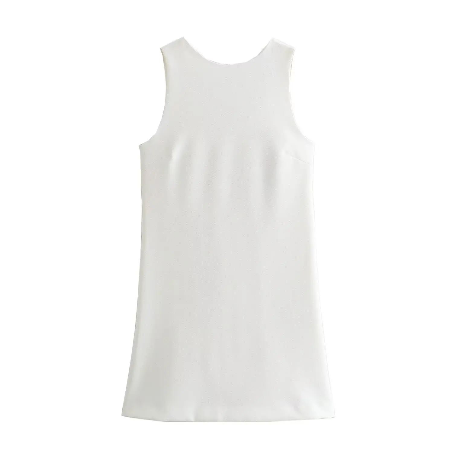 PB &amp ZA женское 2024 осеннее новое модное сексуальное платье с открытой спиной и