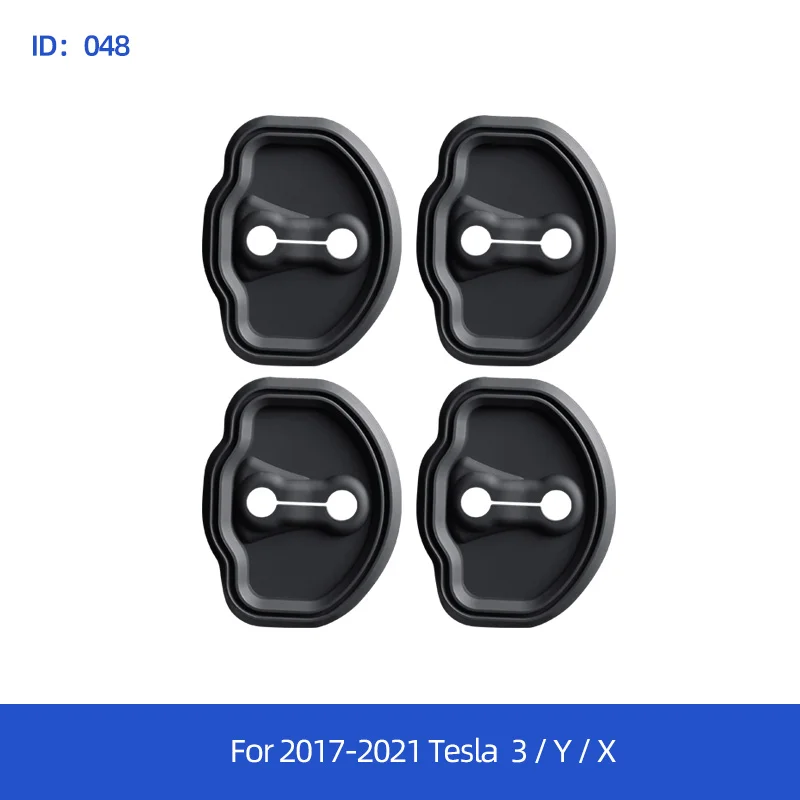 Для Tesla Model 3 X Y S крышка дверного замка автомобиля защитные аксессуары для