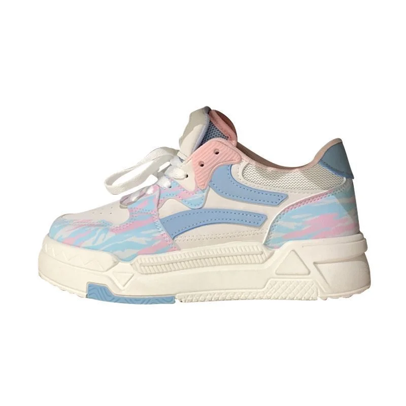 SHANPA Colorful Casual Shoes for Women 2023 Summer New Students All-match Original Korean Fashion Sneakers Zapatillas Mujer