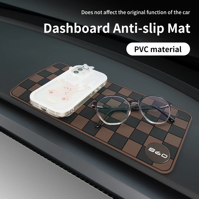 Нескользящий коврик для приборной панели автомобиля держатель телефона