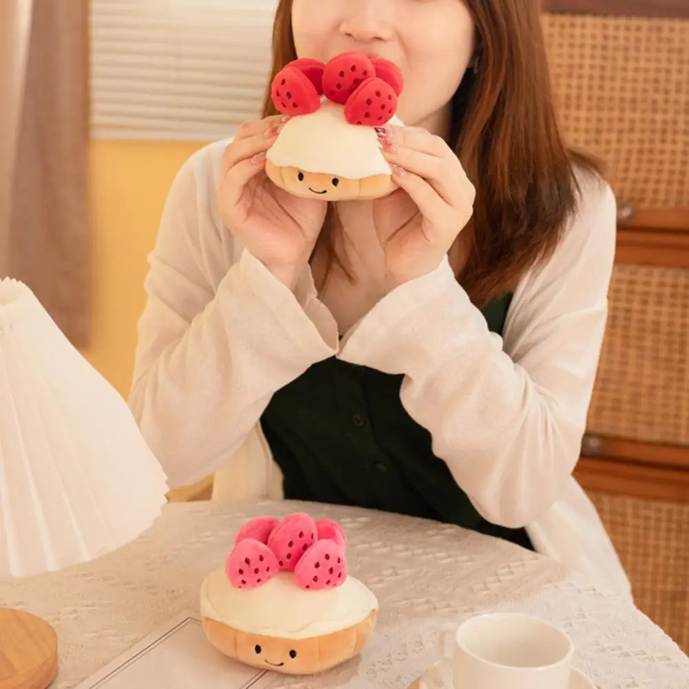 

Exquisite Stuffed Dessert Cake Doll Plush Toy Cake Plush Toy PP Cotton Ornament