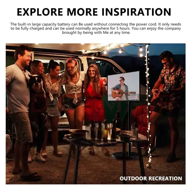 Профессиональный 21 5 24 27 32 дюйма Stand by Me Remote Incell Touch Tiktok Smart Live Streaming Stanbyme