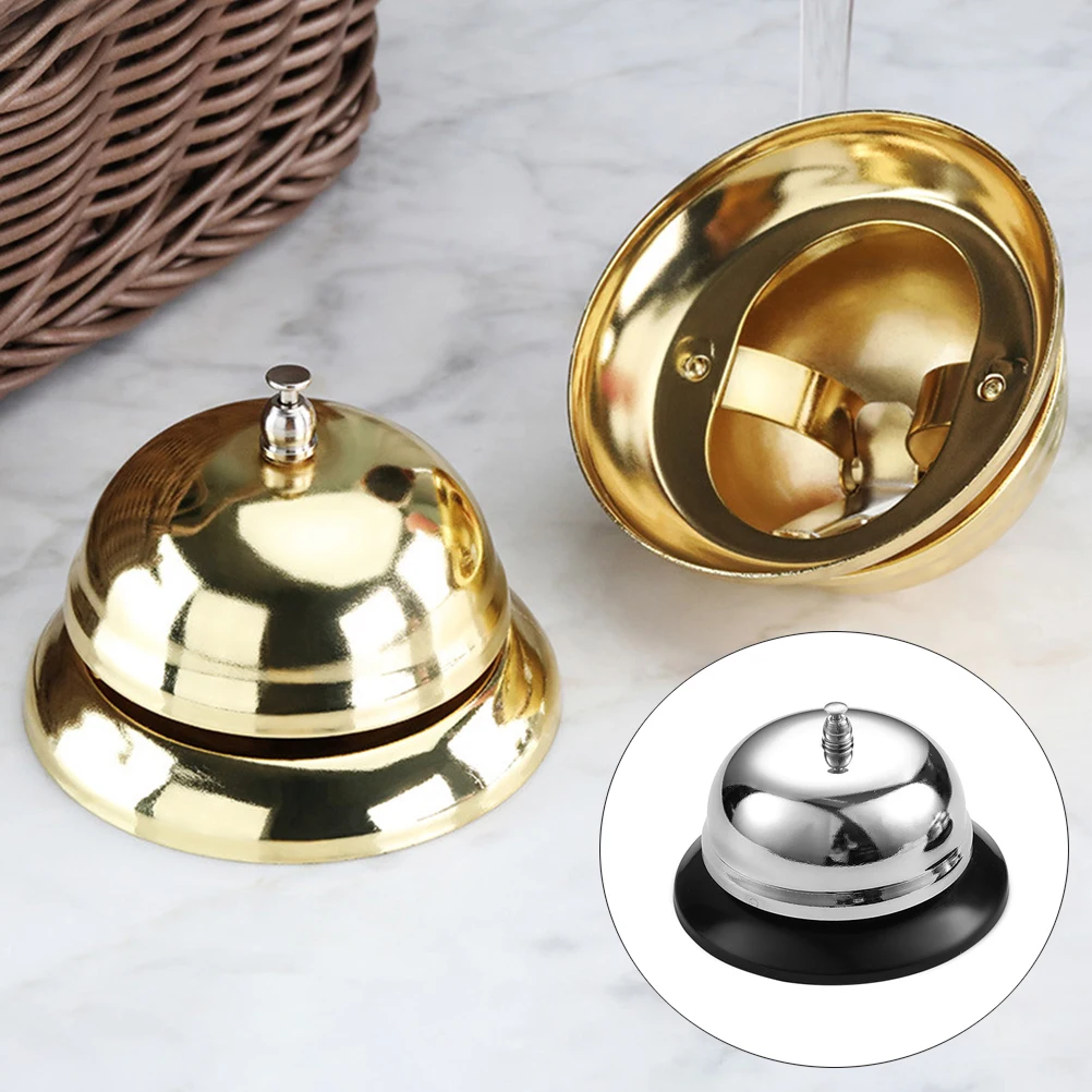 

Hand Pressing Service Bell for Calling Customer Answer Bell Reception Desk Bell Ring Table Pet Bell For Restaurant Kitchen Bar