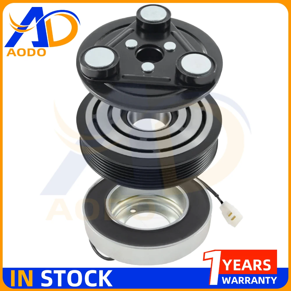Фото H12A0 H12A1 Муфта компрессора переменного тока для MAZDA 3 BK 6 GG CX-7 ER H12A1AF4A2 H12A1AF4AO BP4K61K00 BP4K61450D BP4K61K00B BP4K61K00A №1
