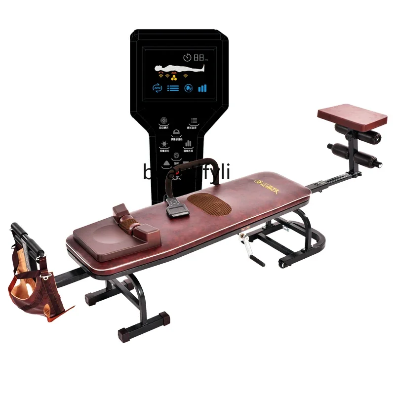 Растягивающаяся тяга для массажа поясницы