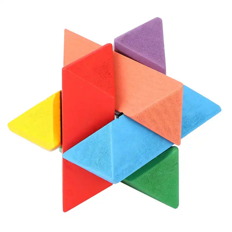

Burr Puzzle Brain Teaser Toy Promote Intelligence for Household for Bedroom for Living Room