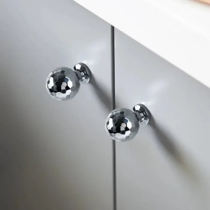 Хромированные латунные мебельные ручки ручной работы в арабескитическом стиле