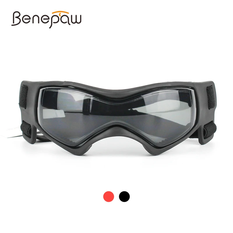 Benepaw Comfortable Dog Sunglasses Soft Adjustable UV Protection Pet Goggles Easy To Wear Puppy Glasses For Small To Medium Dog