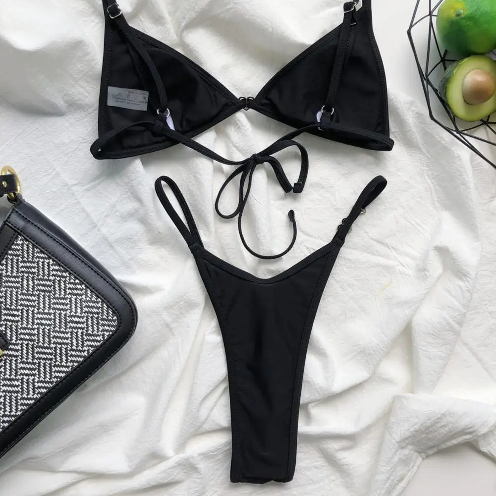 

2 шт./комплект, женский купальник с открытой спиной