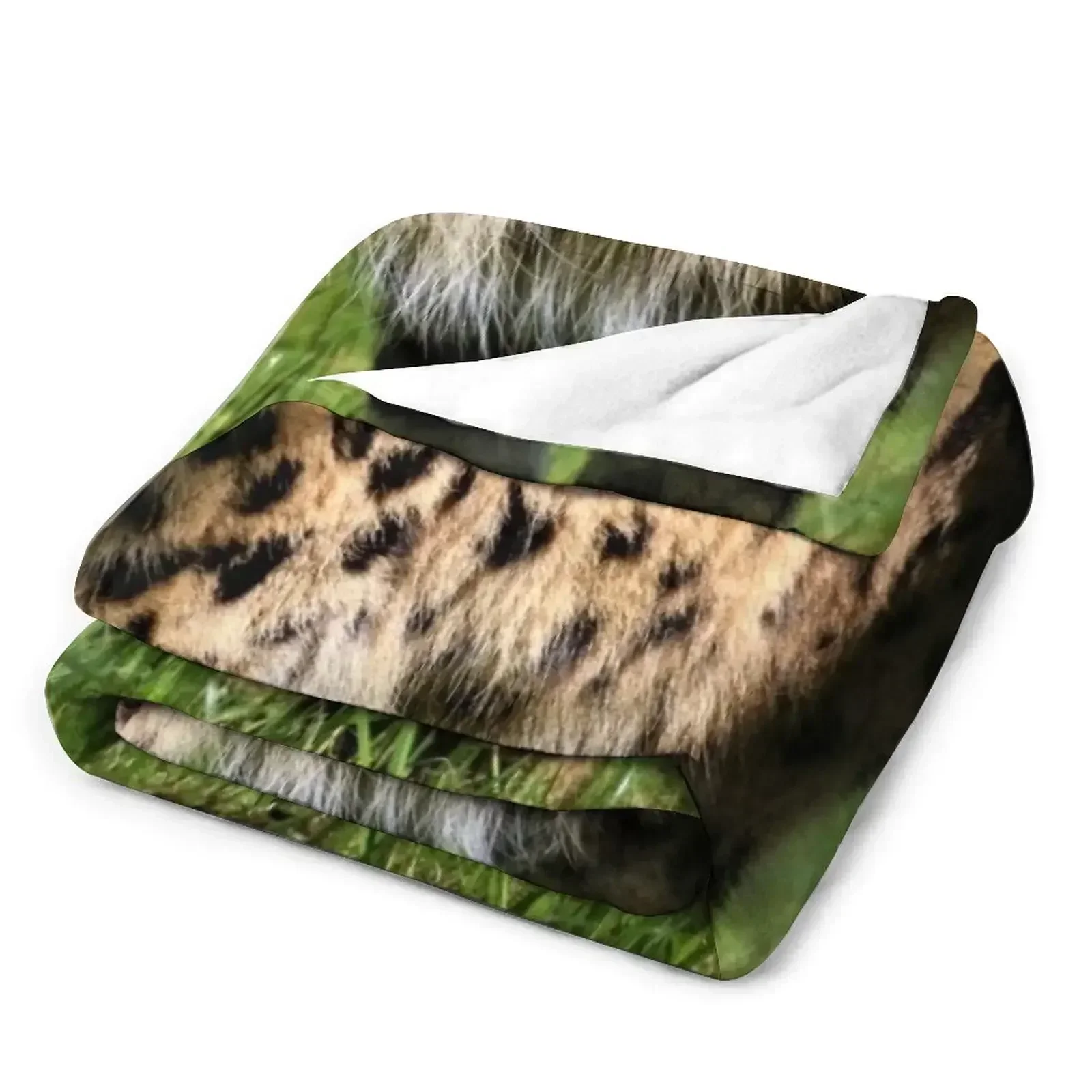 Гладкое одеяло Serval для дивана персонализированные подарочные туристические