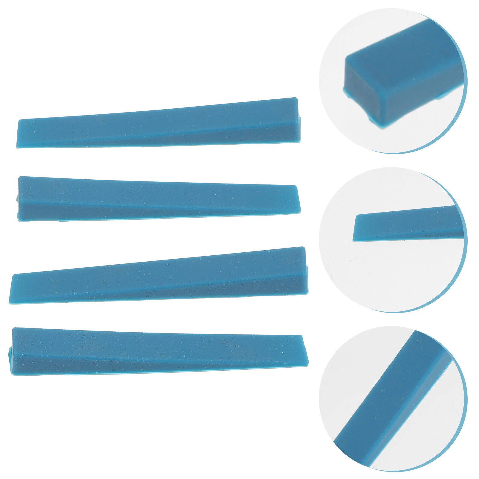 

4 Pcs Part Bass Accessories Silicone Piano Wedge Mute Musical Instrument Accessories Silica Gel Tuning Accessory Tool Wedges