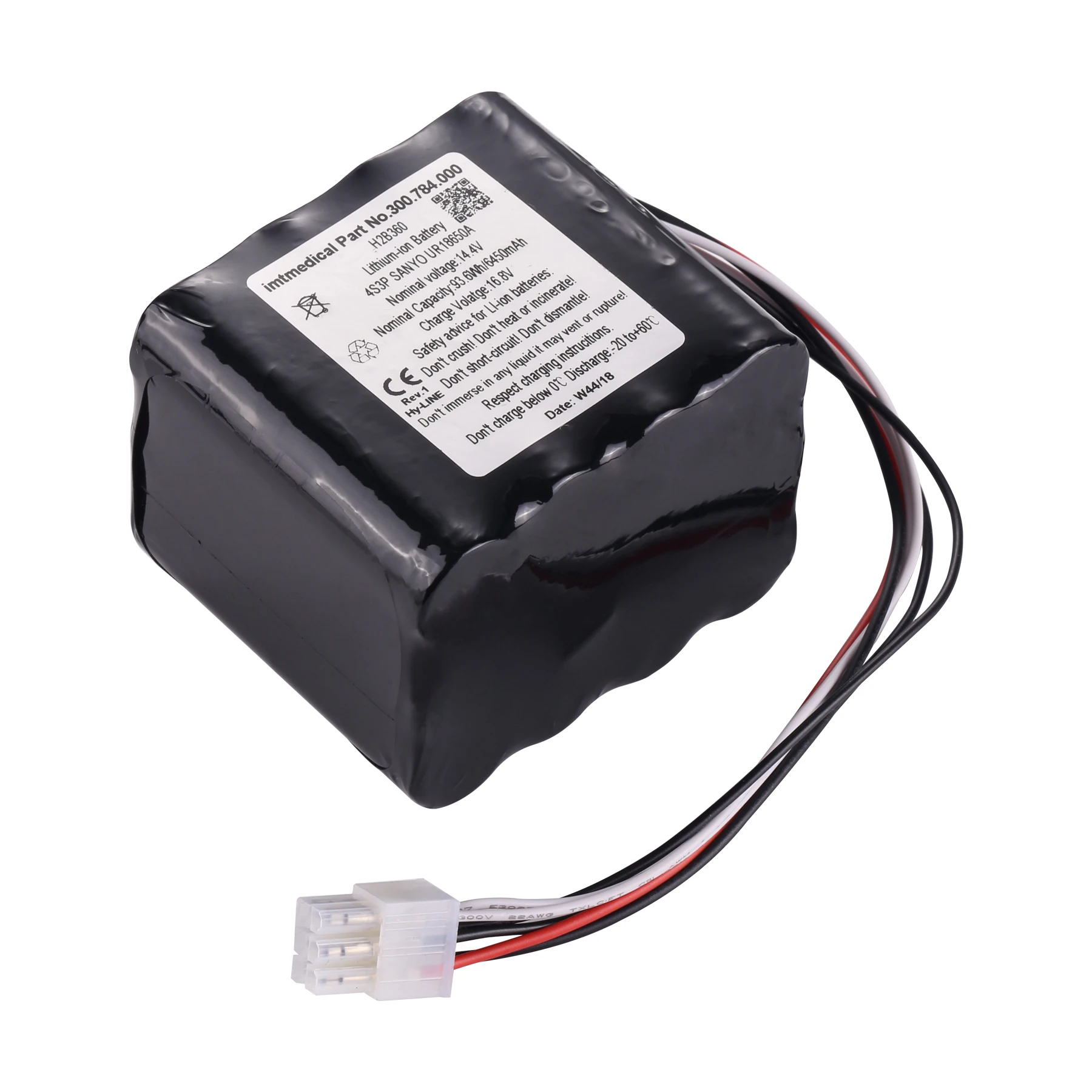 

14.40V 6450mAh Li-ion 300.784.00 Battery for Bellavista Bella Vista 1000