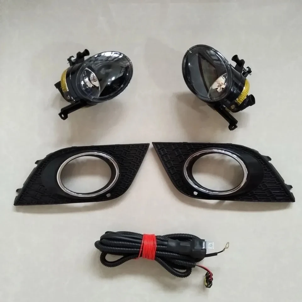 

Car Accessory Fog Light Cover Lamp Frame Grille Car Accessories For VW VOLKSWA Jetta 2013 2014 2015 2016