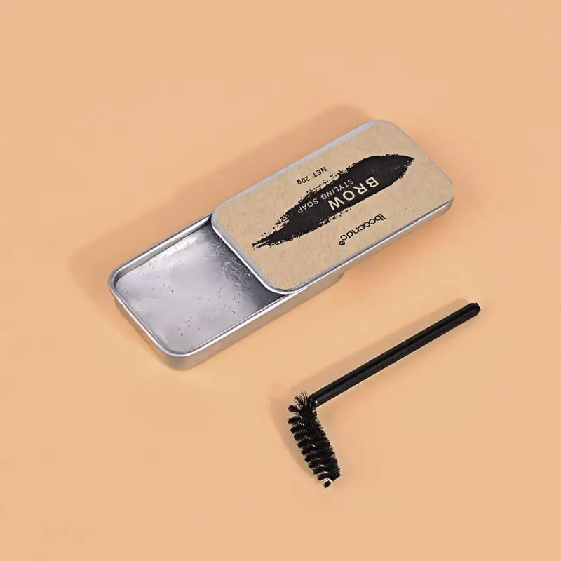 

10g 3D Brows Makeup Balm Gel Long Lasting Waterproof Easy To Wear Brows Styling Soap Kit Eyebrow Cream Big Eye Cosmetics TSLM1