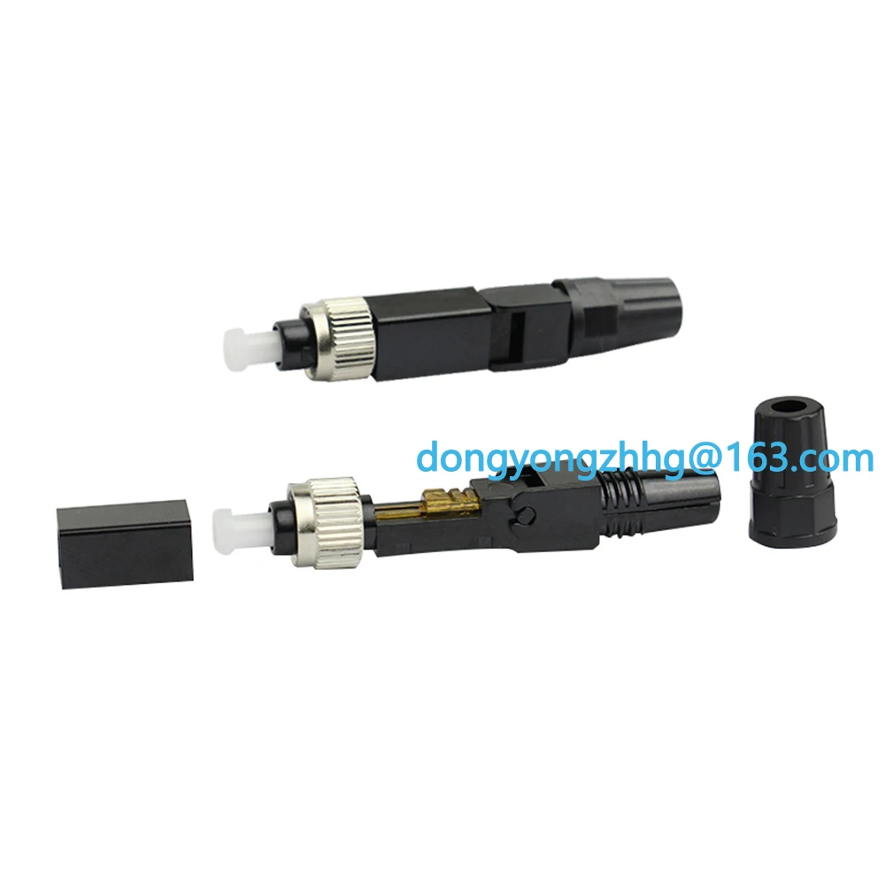 Embedded FC UPC Fiber Optic Fast Connector FTTH SM fiber optic FC quick connector FC adapter Field Assembly 0.3db rapid