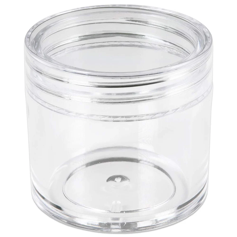 30 г/30 мл (1 fl. Oz.) прозрачные пластиковые герметичные банки с двойными стенками для