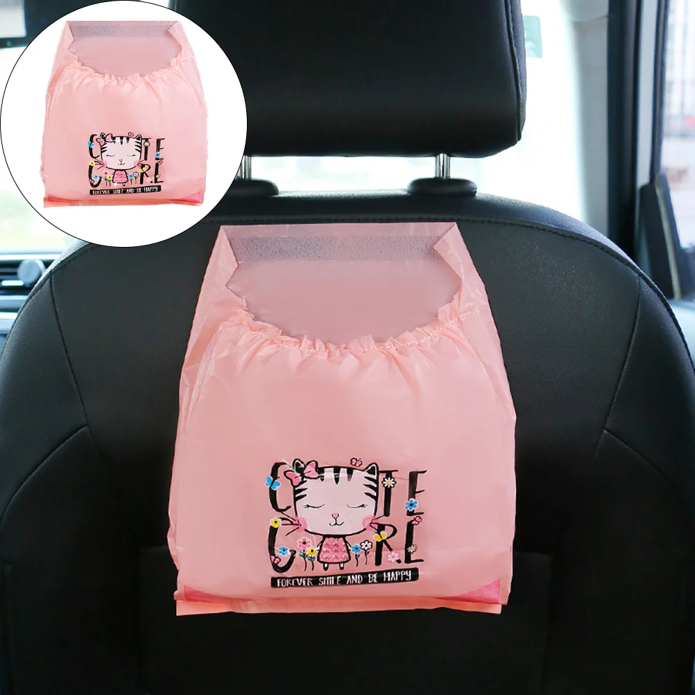 

Car Trash Bags Auto Self-Adhesive Garbage Pouches Vehicle Garbage Bags Self-Adhesive Garbage Can Seat Back Storage Bag