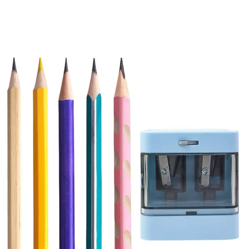 

Electric Sharpener Electric Pencil Sharpener USB And Battery Operated Electric Sharpener Auto Stop Powerful Stall-Free Motor For