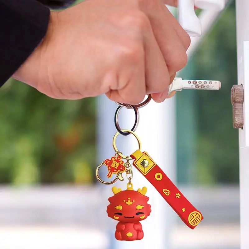 Брелок с драконом брелок в стиле фэн-шуй изображением зодиака новогодний подарок