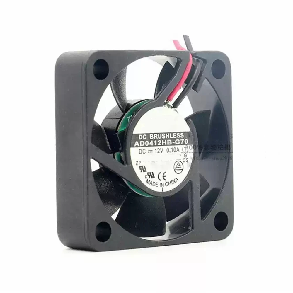 Фото Вентилятор охлаждения AD0412HB-G70 DC 12V 0.10A 4см 4010 40*40*10мм 2-проводной №3