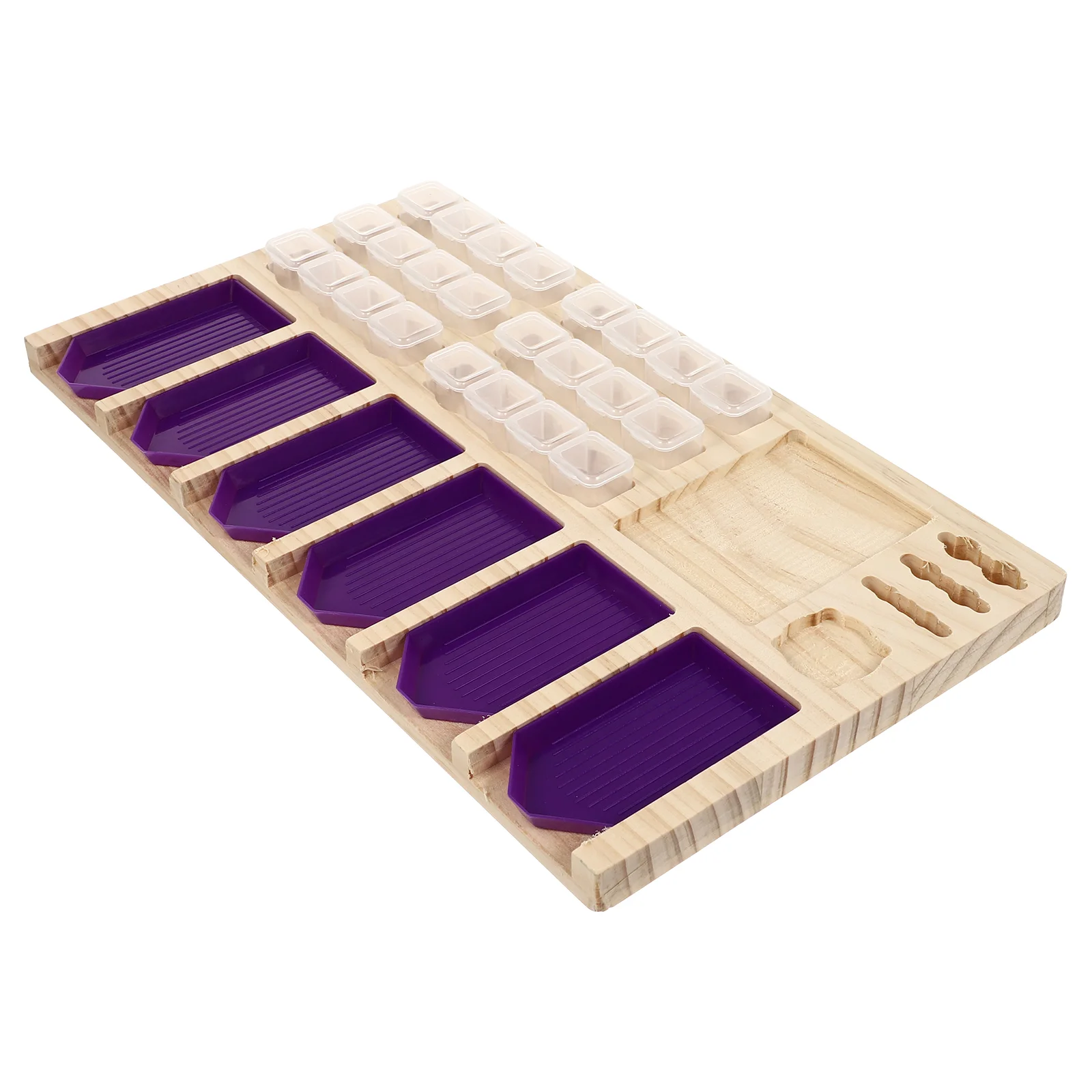 

1 Set of Diamond Picture Storage Rack DIY Beads Organizer for Beginner