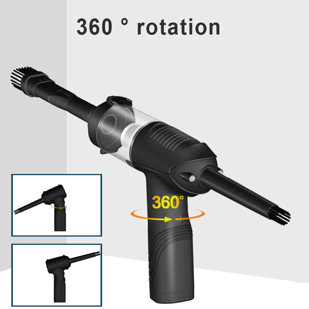 Беспроводная воздуходувка вращающаяся на 360 ° перезаряжаемая Электрическая для