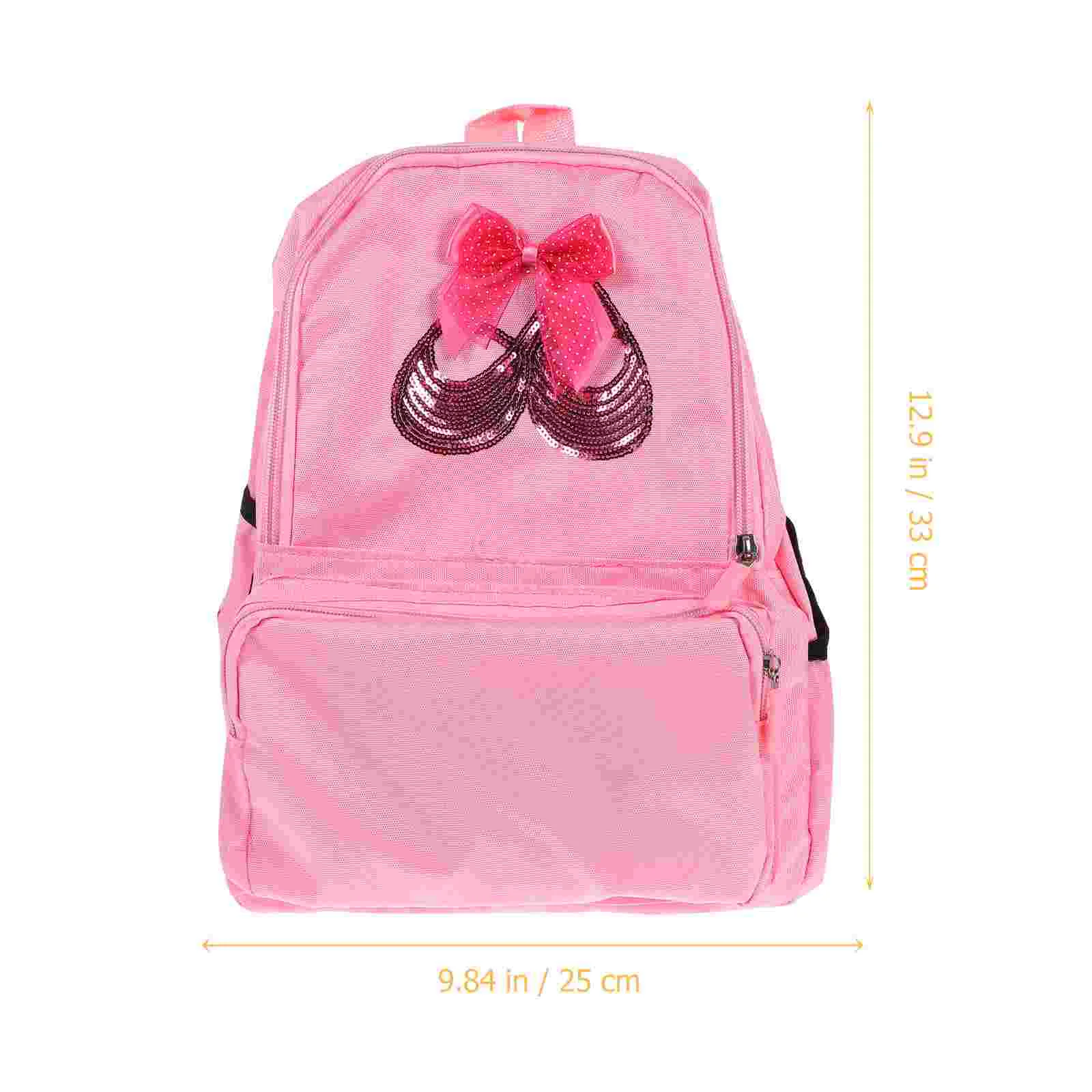 Girls Backpack Dance School Ballet Toddler Kids Backpacks Canvas Outfits Gifts Color Little Gym Gymnastics Outfit Tutu Shoe Toys