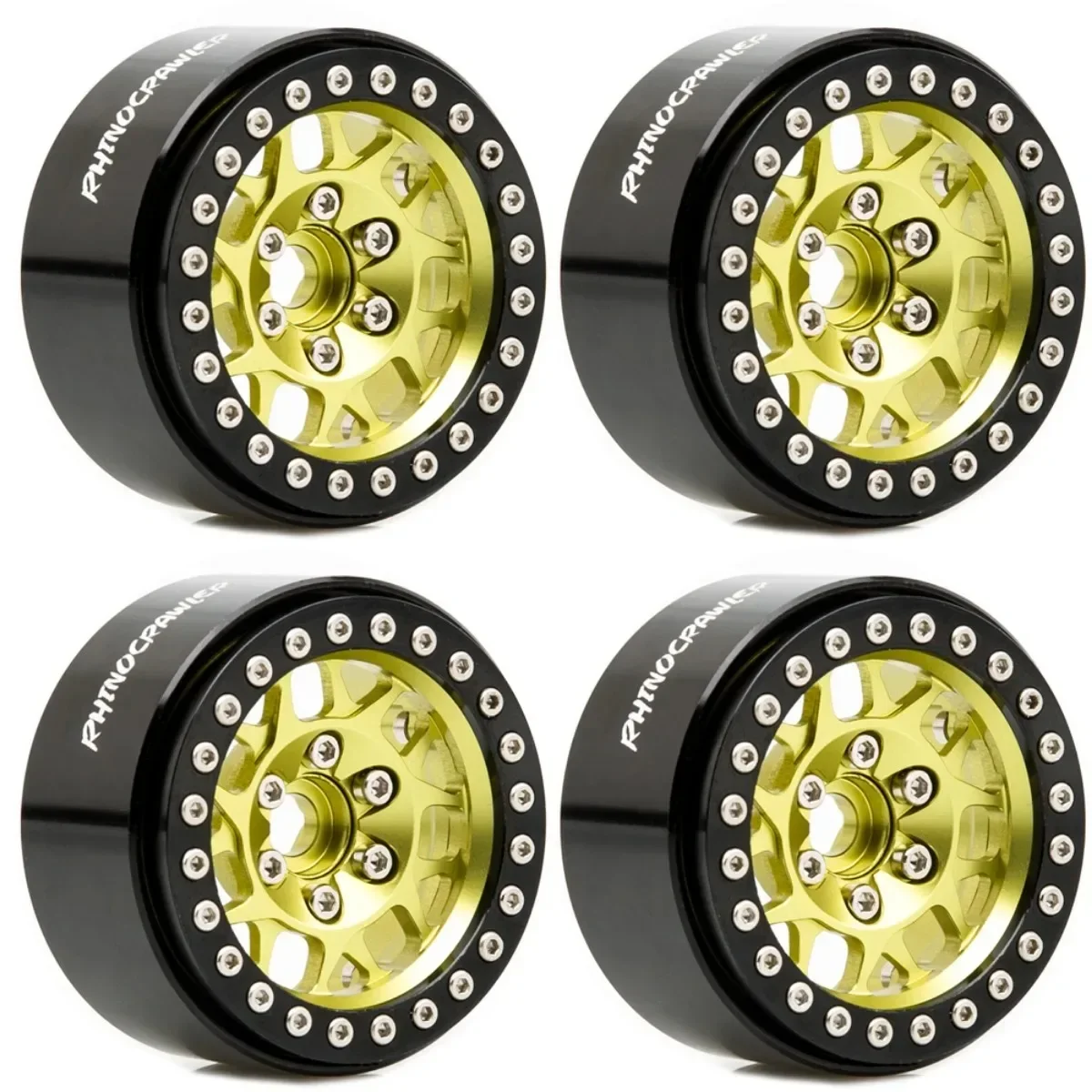 RhinoCrawler 1 9 дюйма 4 шт. алюминиевый обод для осевого SCX10 RR10 Wraith TRX4 TRX-6