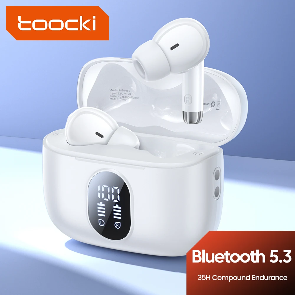Беспроводные Bluetooth-наушники Toocki 58B водонепроницаемые с микрофоном