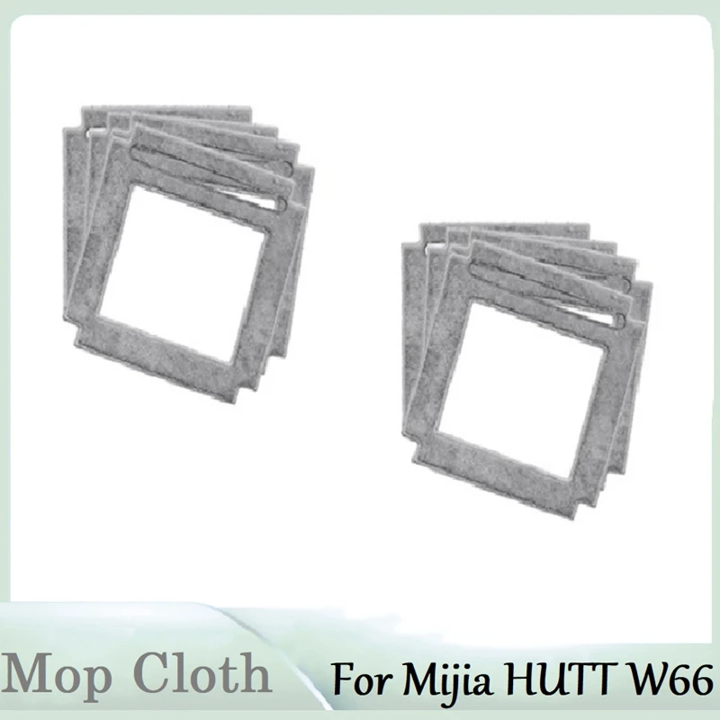 

8PCS Mop Cloth For Xiaomi Mijia HUTT W66 Vacuum Cleaner Electric Window Cleaner Robot Replacement