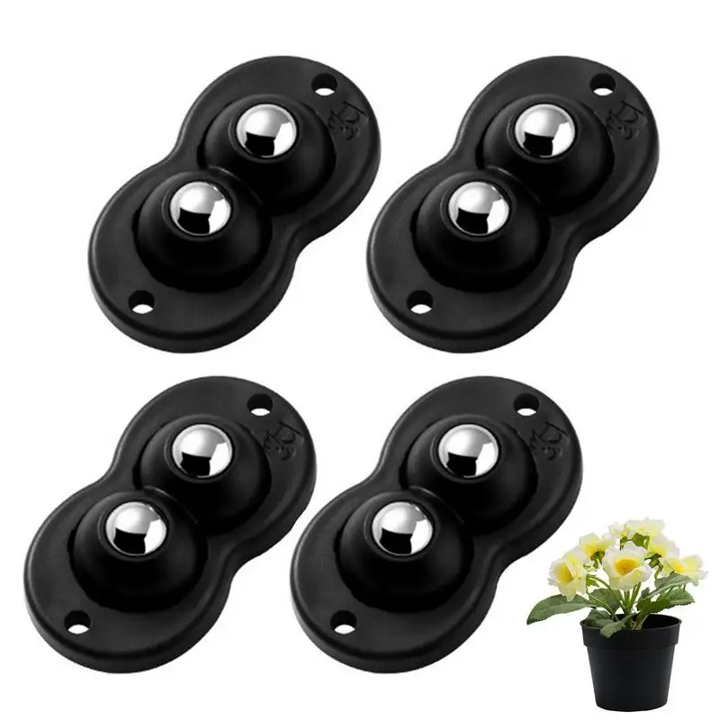 

Шкив для мусора, 4 шт., с поворотом на 360 градусов