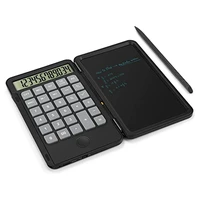 calculator standard function desktop calculator with 6 5 inch lcd writing tablet for daily and basic office
